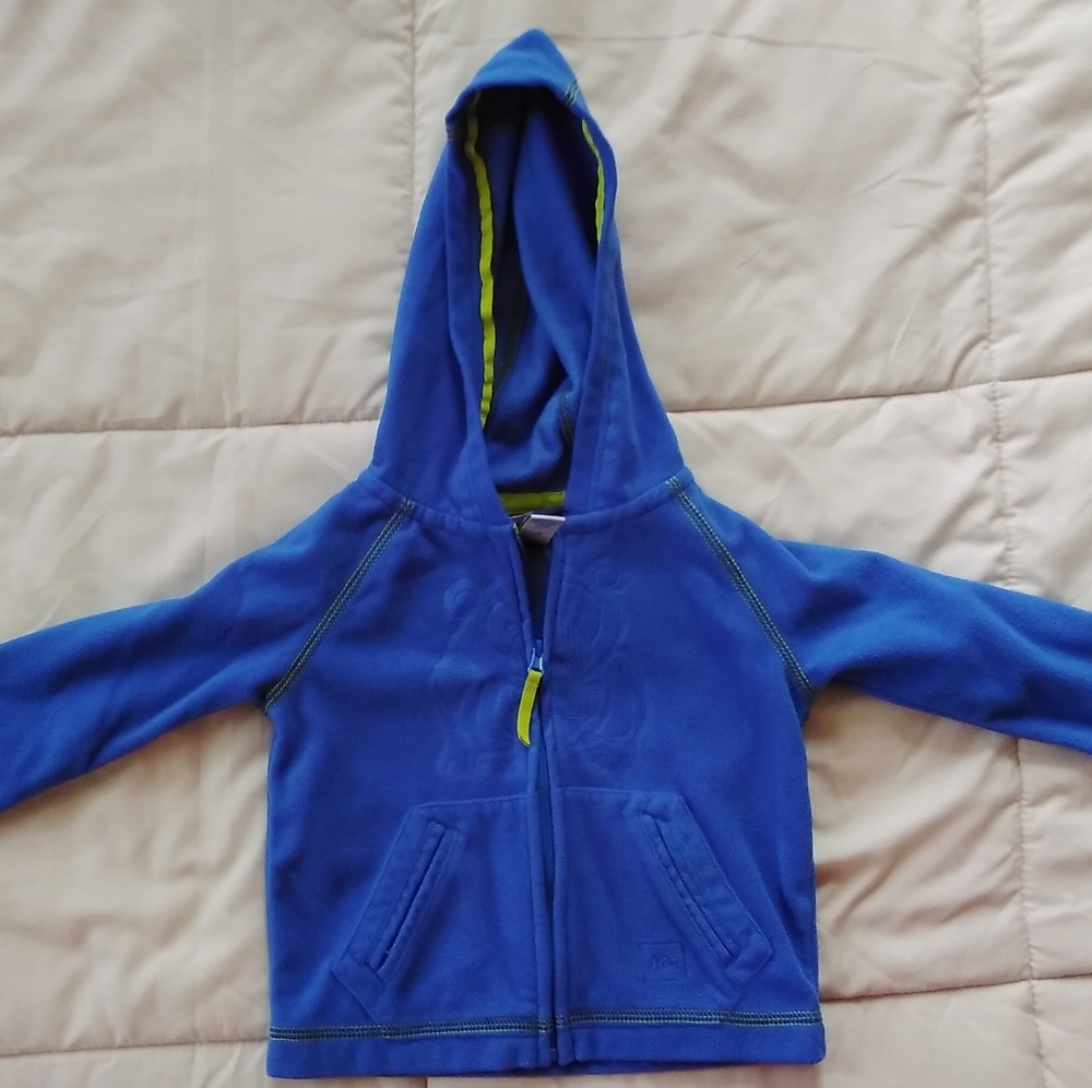REI Blue zip up Jacket 12m